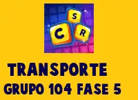 Transporte Grupo 104 Rompecabezas 5 Imagen